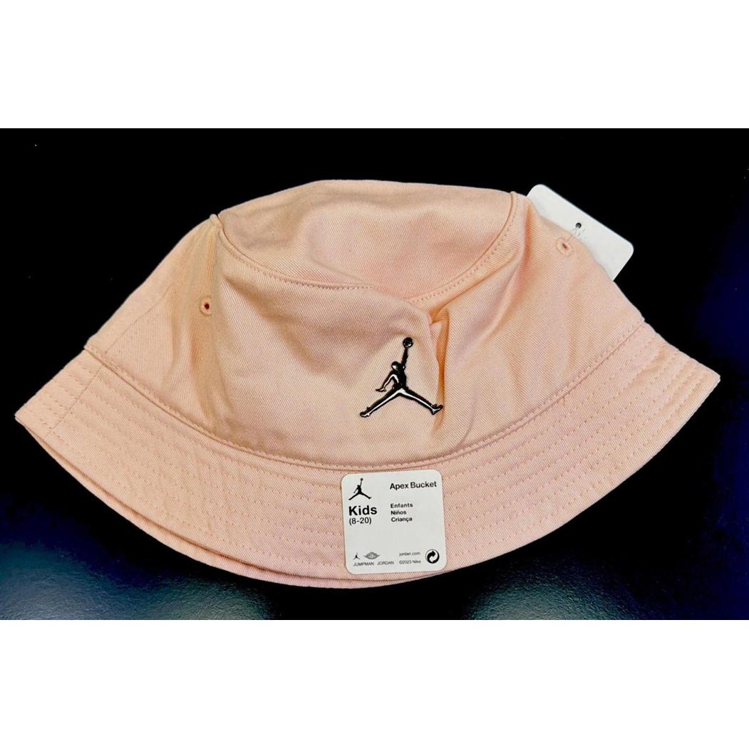 Nike Jordan Jumpman Cute Bucket Hat Youth Girls Legend Pink One Size 8-20 New
